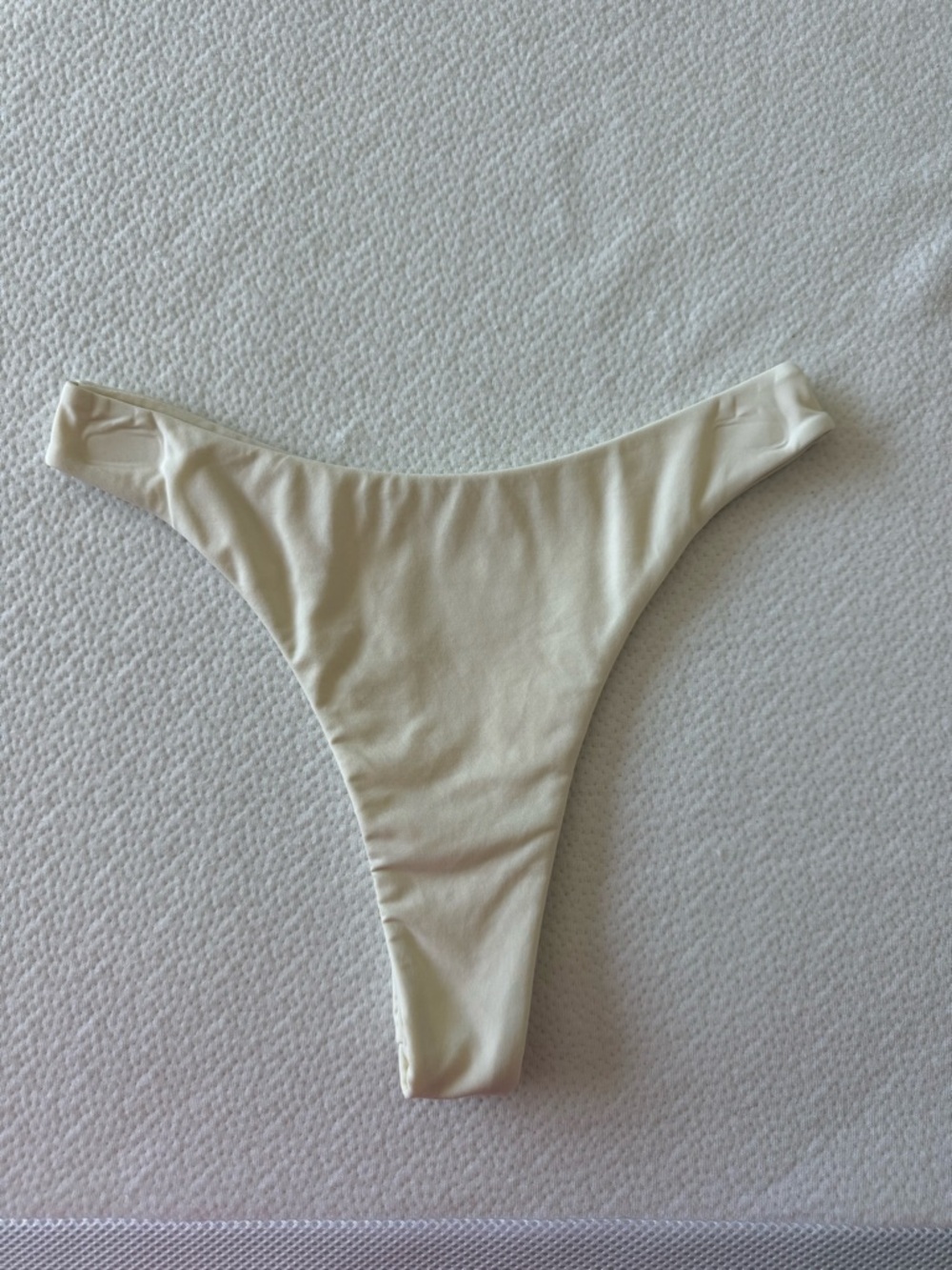 Worn Once Monday Swimwear Bottoms in Ivory Size Small